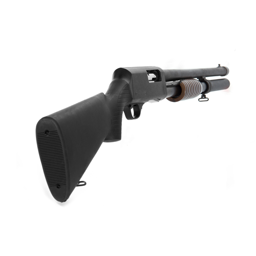 pump action shotgun